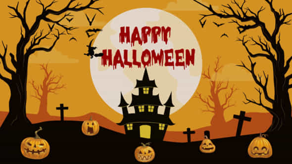 Happy Halloween Mogrt - VideoHive 48186855