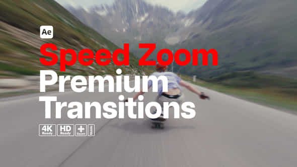 Premium Transitions Speed Zoom - VideoHive 55605076