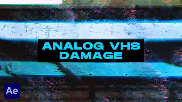 Analog Vhs Damage Transitions After Effects - VideoHive 49267846