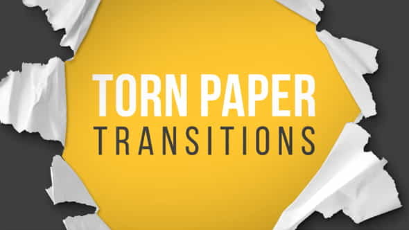 Torn Paper Transitions Reveal Pack - VideoHive 14472945