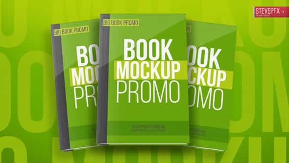 Book Mockup Promo - VideoHive 40787318
