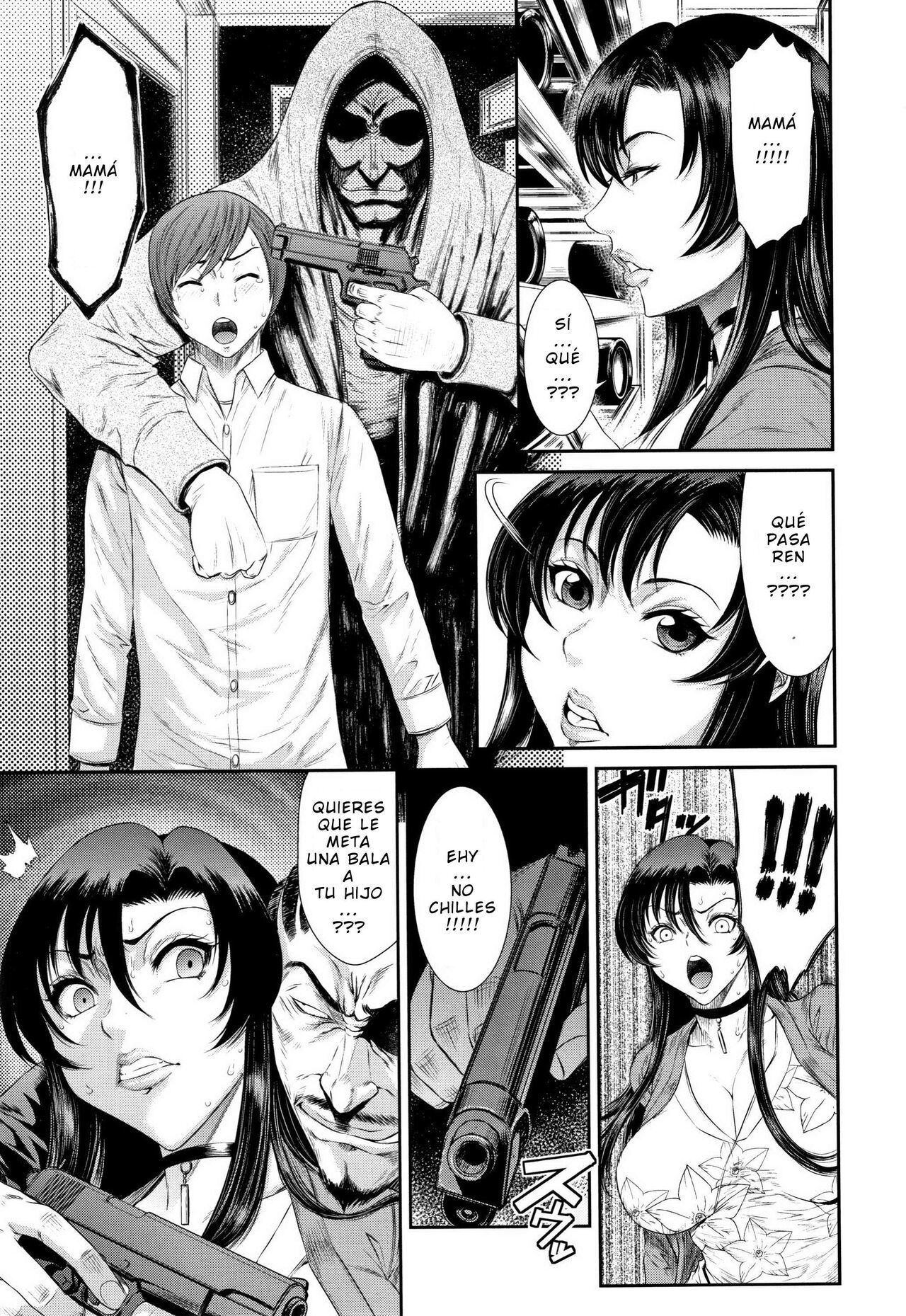 [Sunagawa Tara] Menikubo -Hamegurui Sansou-  Mamá. Una Hembra (Dassai Nikuyokugurui ni Ochite) [Spanish] [Joselillo]