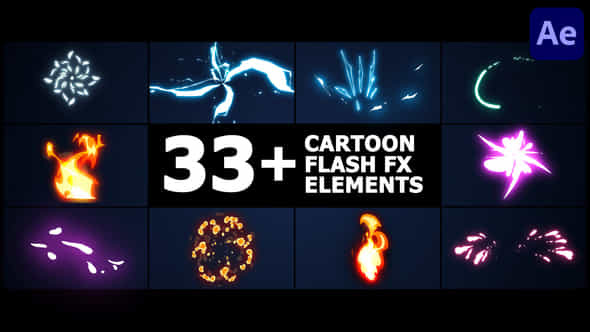 Cartoon Flash FX - VideoHive 38088333
