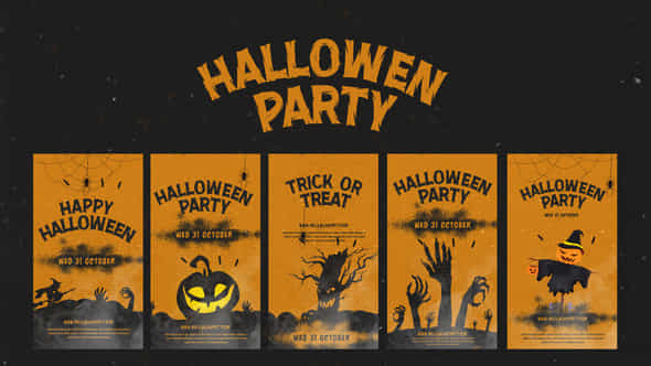 Halloween Party Instagram - VideoHive 48204399