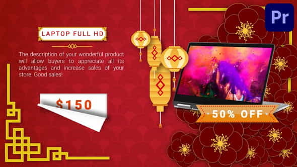 Chinese New Year Sale Mogrt - VideoHive 35556569