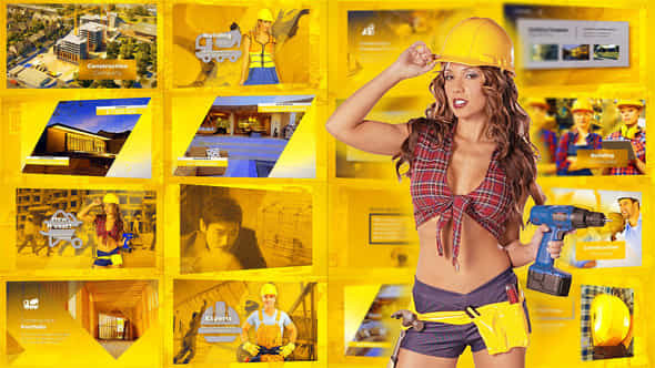 Construction Presentation - VideoHive 23079196