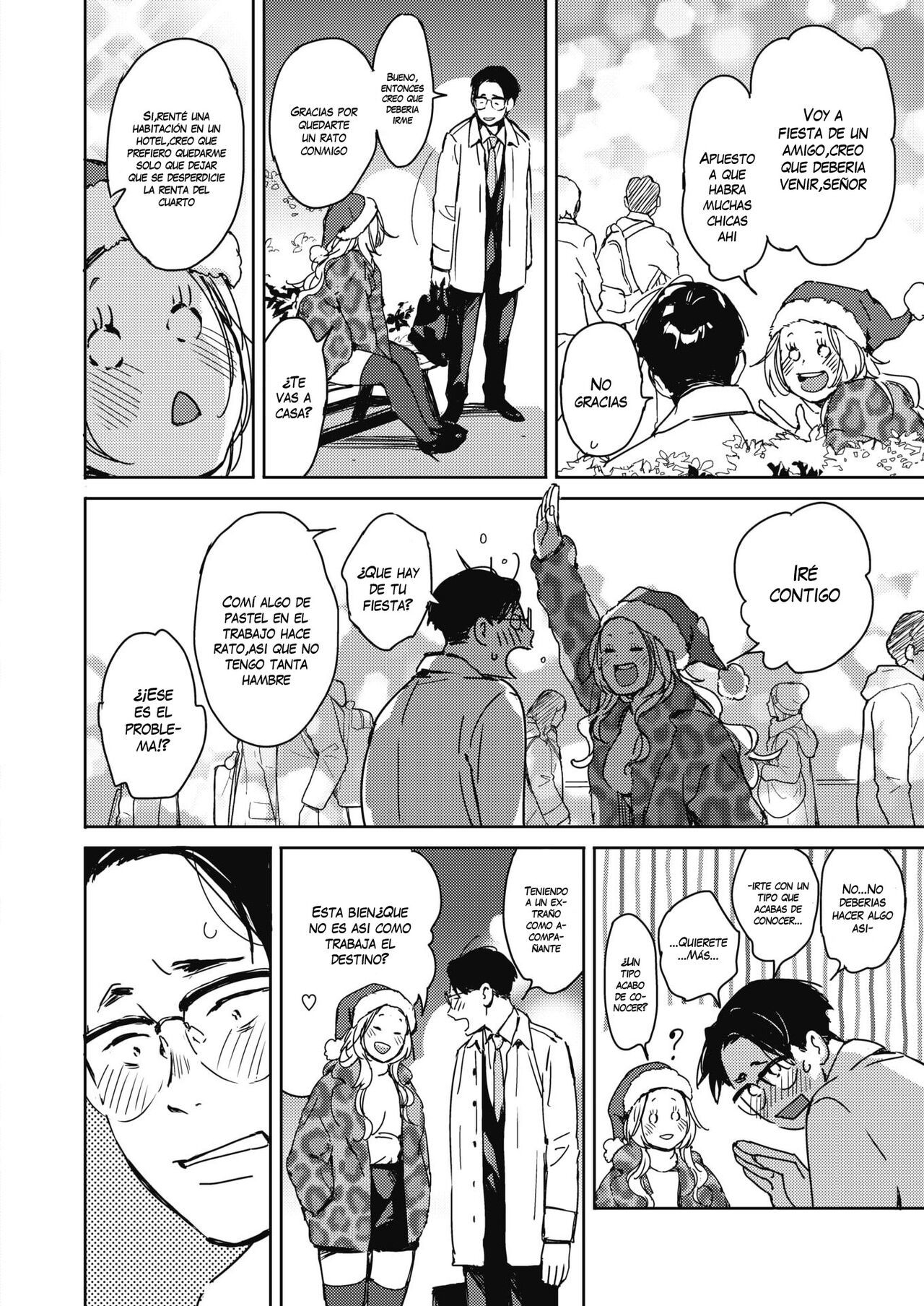 [Mori Manpei] Christmas no Yoru ni. ¦ On the night of Christmas. (COMIC HOTMILK 2022-01) [Spanish] [VarKatzas666] [Digital]