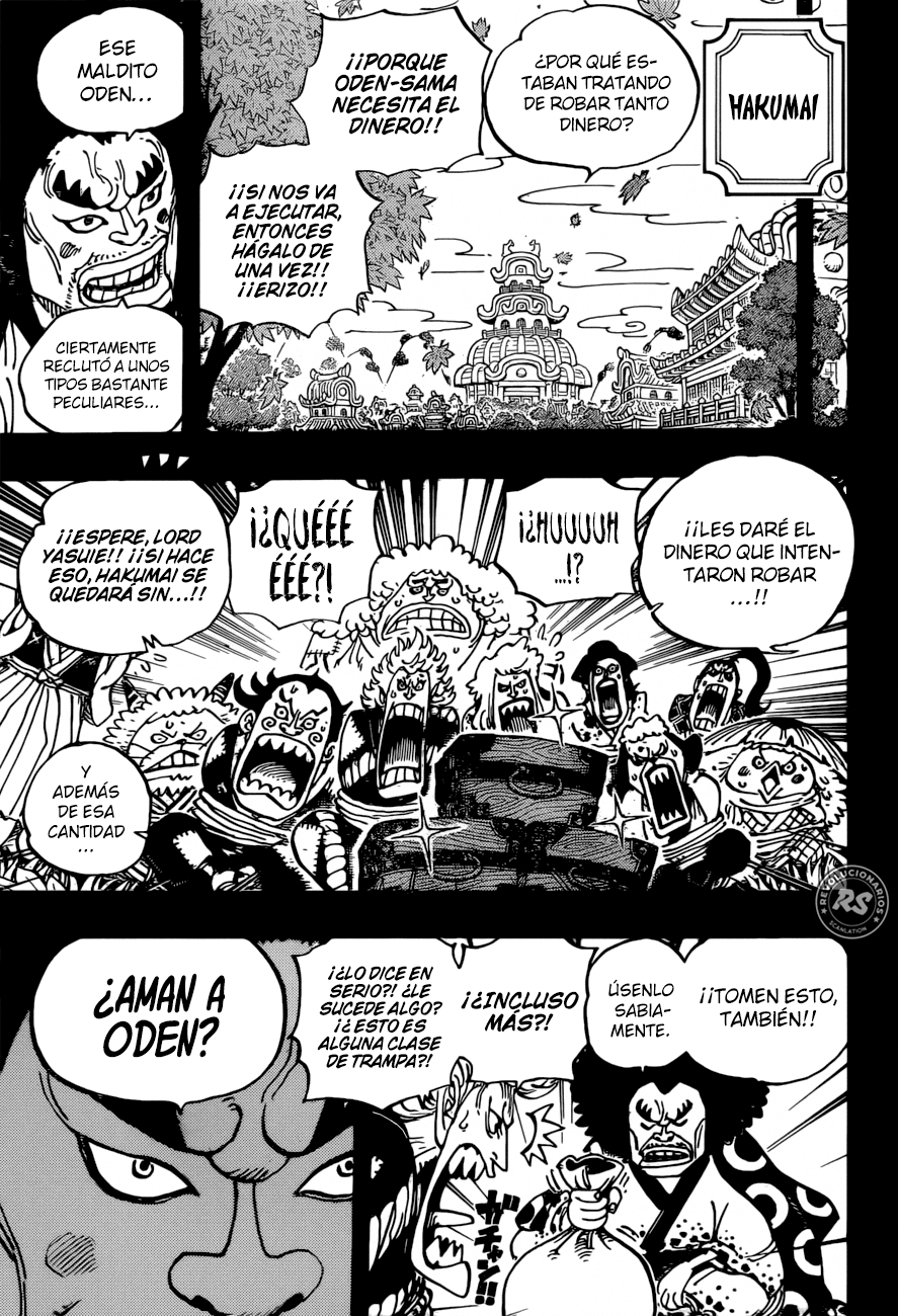 One Piece Manga 963 Espanol Revolucionarios Scan