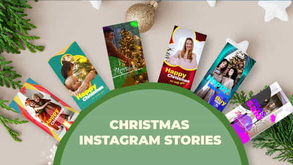 Christmas Instagram Stories - VideoHive 42207324