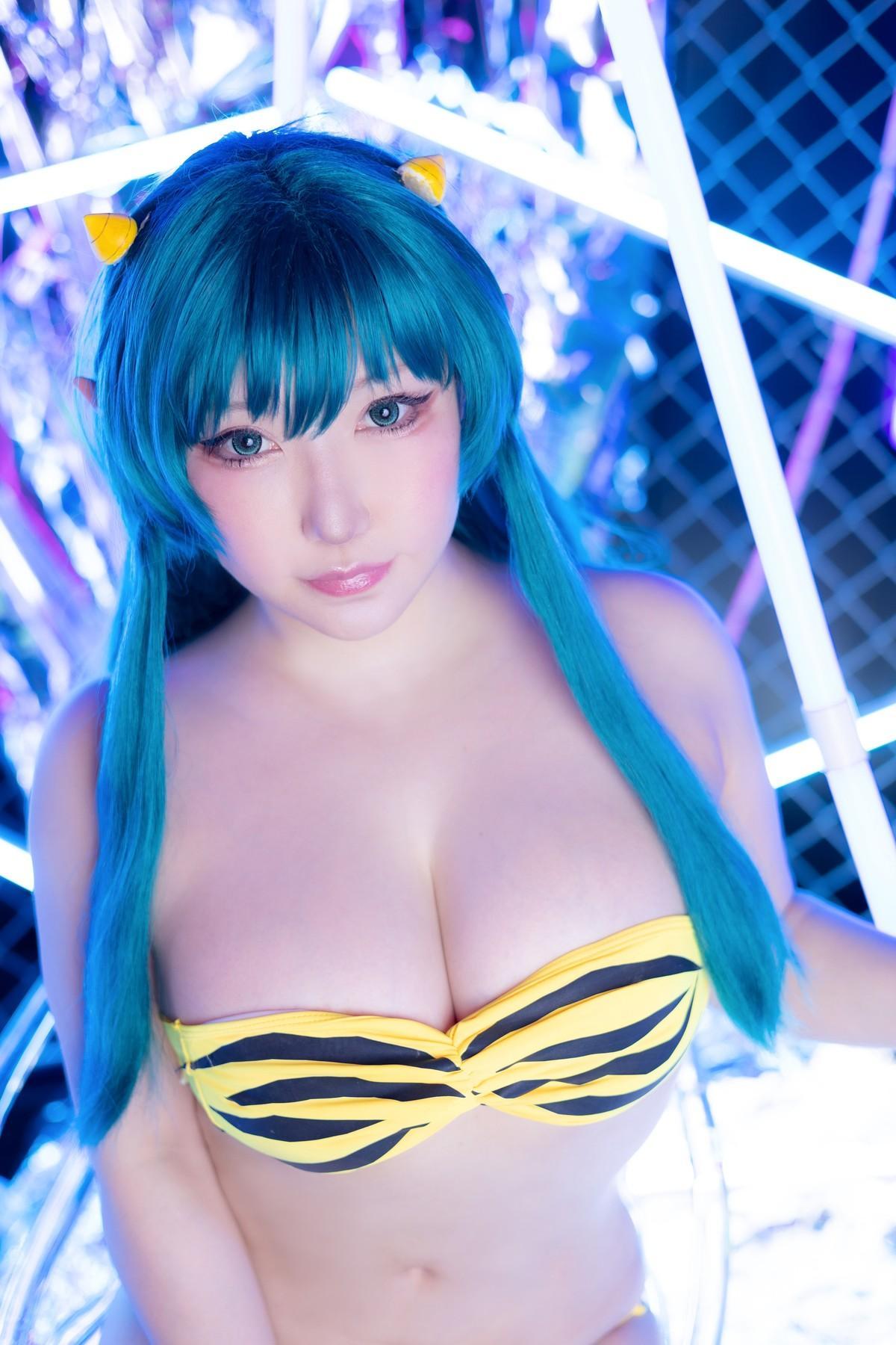 Cosplay SAKUサク Lum ラム うる星やつら Set.04(20)