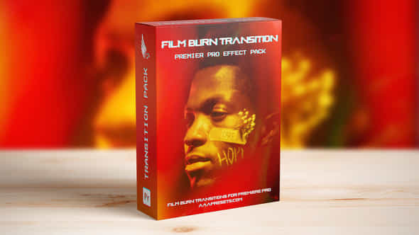 Film Burn Transitions - VideoHive 48189280