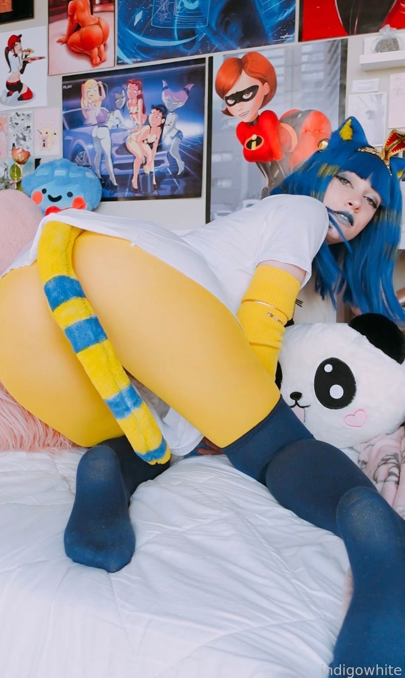 Indigo White - Ankha