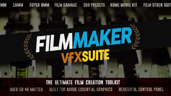 The FilmMaker VFX Suite | Miscellaneous - VideoHive 20411257