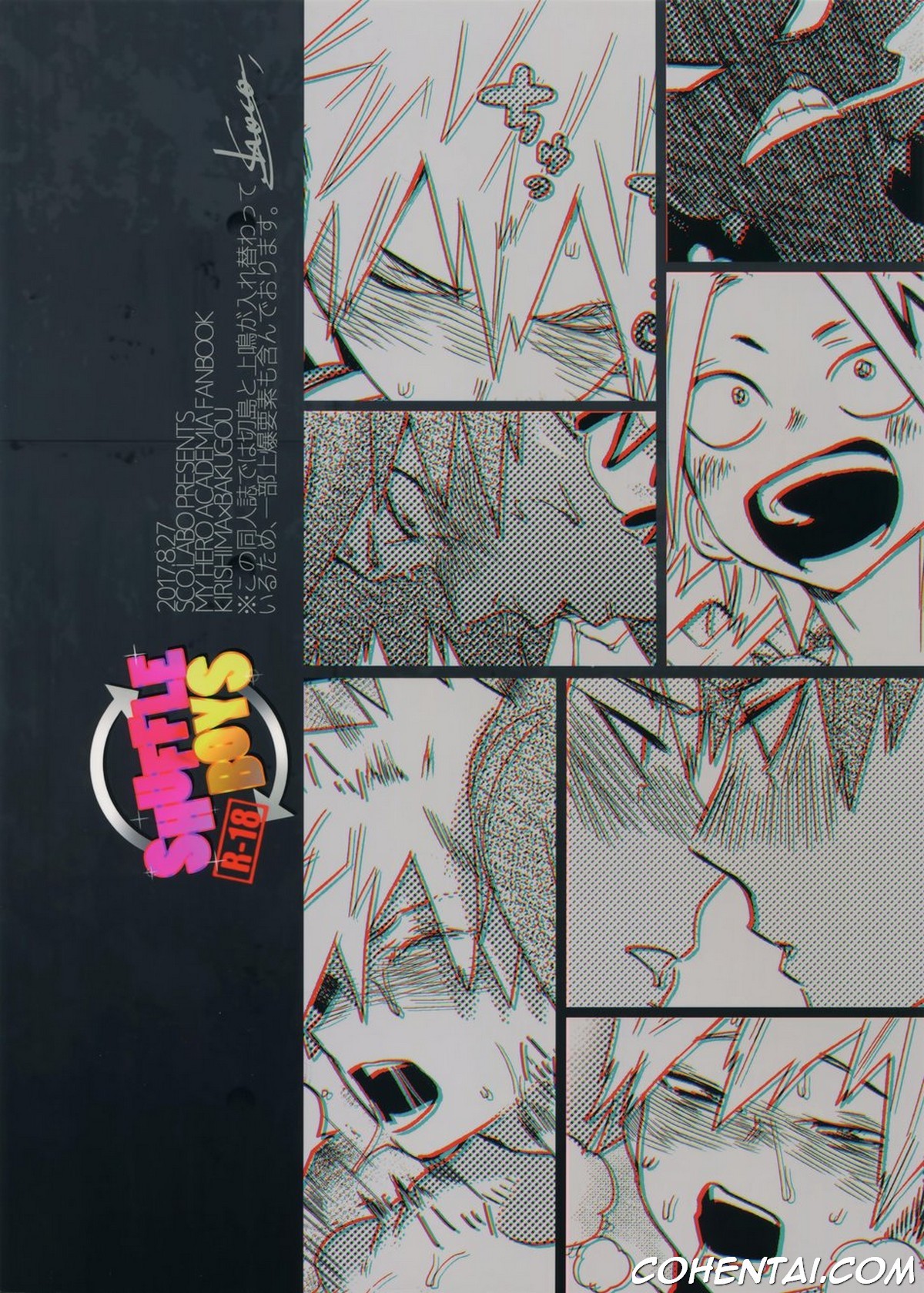 SHUFFLE BOYS (Boku no Hero Academia) xxx comics manga porno doujin hentai español sexo 