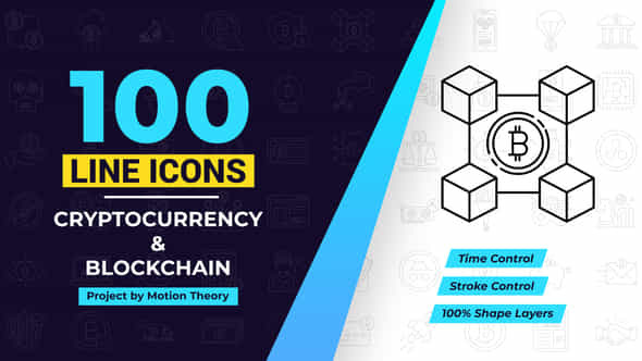 100 Crypto Currency - VideoHive 38776469