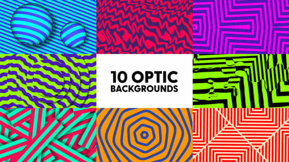 Optic Backgrounds - VideoHive 42614866