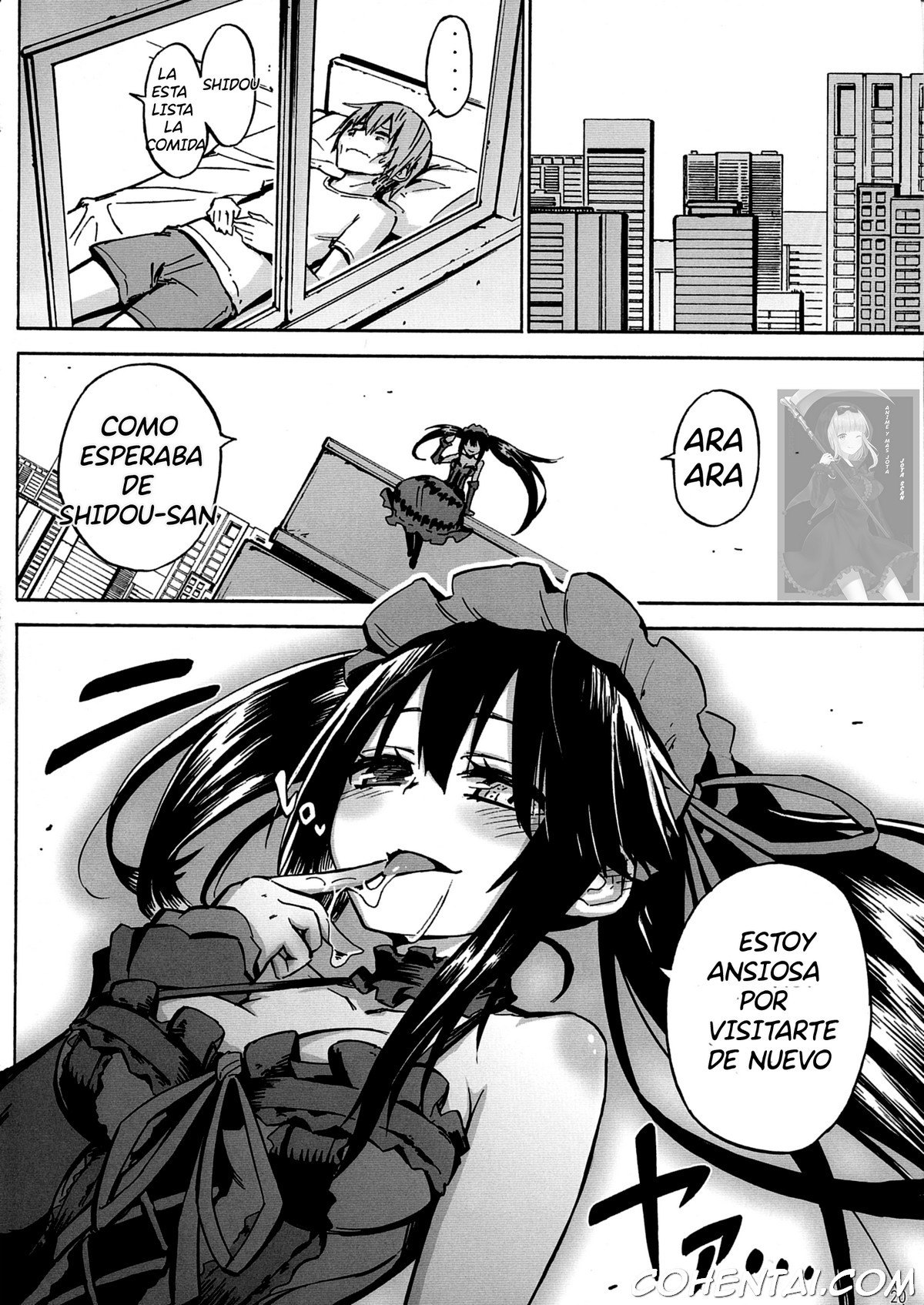 Oshokuji Kurumi-san (Date A Live) xxx comics manga porno doujin hentai español sexo 