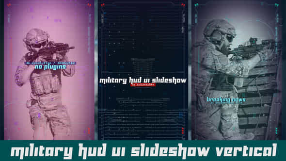 Military HUD UI - VideoHive 40825729