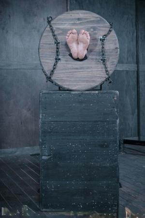 Female slave Tess Dagger is tortured and humiliated in a dungeon environment