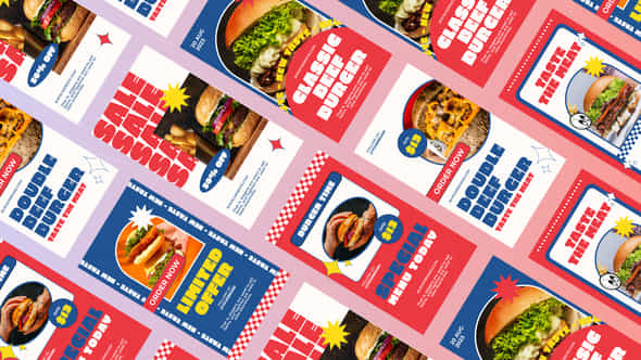 Spake Burger Shop - VideoHive 47513217