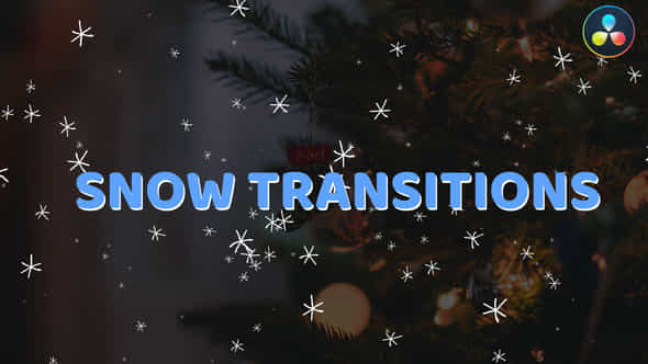 Snow Transitions And - VideoHive 34873138