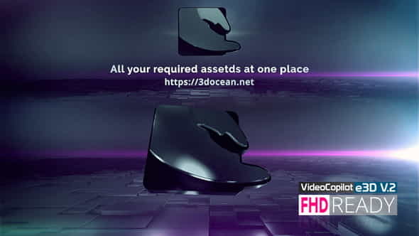 Clean 3D Logo E3D - VideoHive 24999609