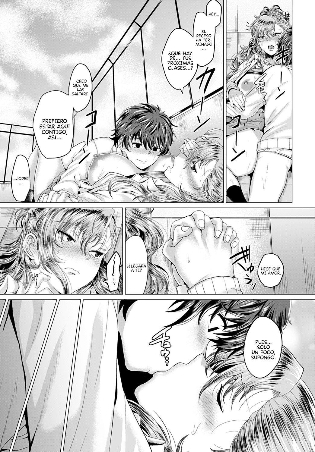 [Chicken] Boku to Furyou to Okujou de  En la tejado, con la delincuente (COMIC Anthurium 2020-06) [Spanish] [NicoNiiScans] [Digital]