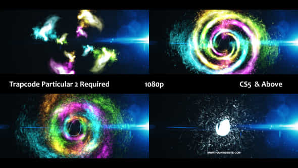 Glowing Particle Logo - VideoHive 16930340