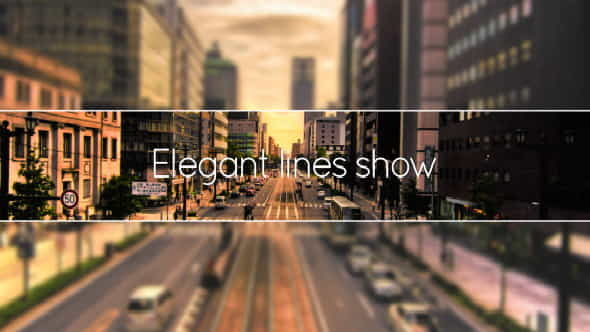 Elegant Lines Show - VideoHive 8977593