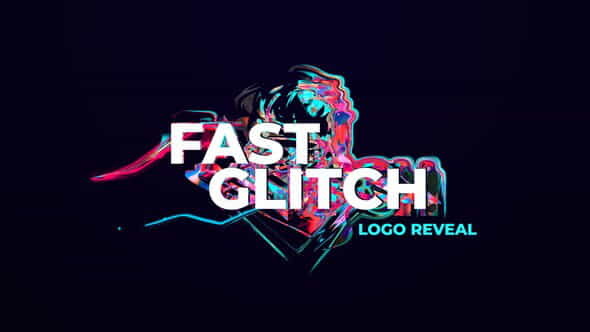 Fast Glitch Logo - VideoHive 39899244
