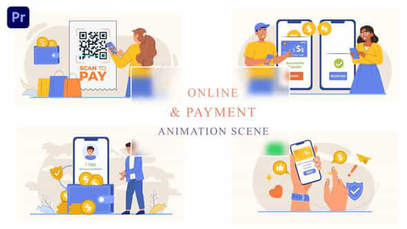 Online Payment Animation - VideoHive 43419007