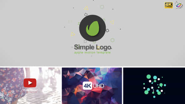 Simple Logo Apple Motion - VideoHive 19972756