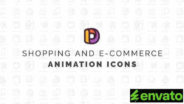 Shopping Ecommerce Animation Icons - VideoHive 34466841
