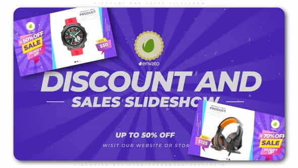Discount and Sales Slideshow - VideoHive 25234226