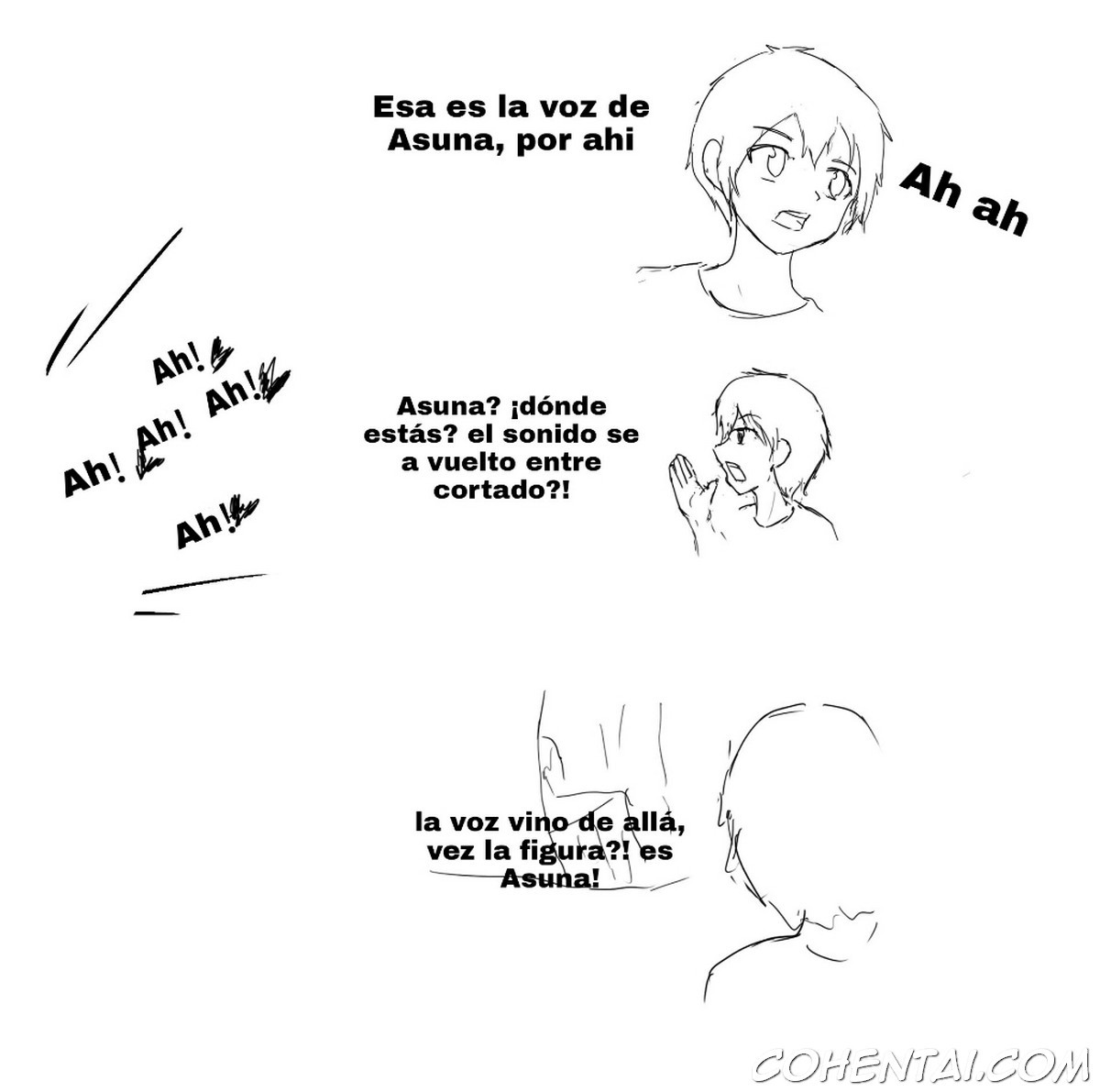 Otro Kirito (Sword Art Online) xxx comics manga porno doujin hentai español sexo Asuna Yuuki Kazuto Kirigaya | Kirito Rika Shinozaki | Lisbeth Sword Art Online