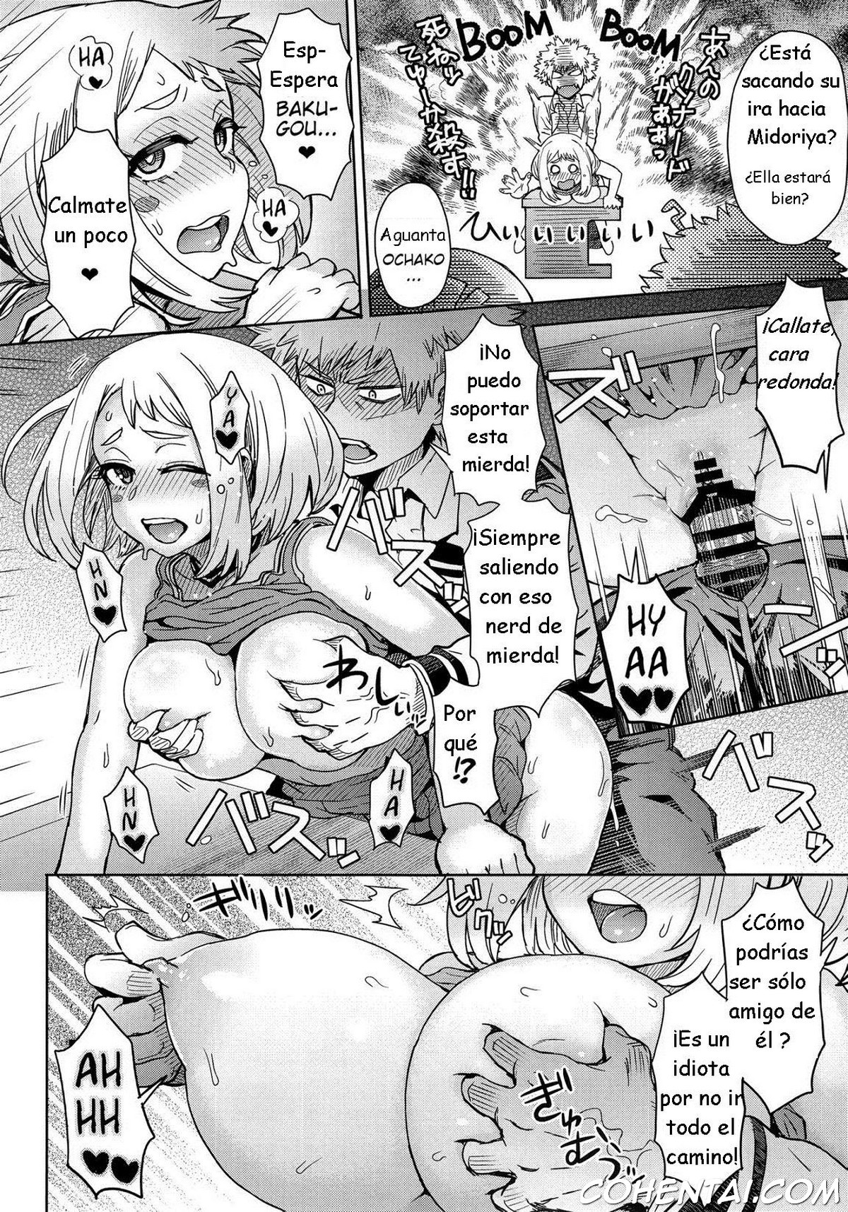 Uraraka Ura Fuuzoku (Boku no Hero Academia) xxx comics manga porno doujin hentai español sexo 