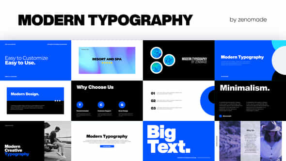 Modern Typography - VideoHive 33263442