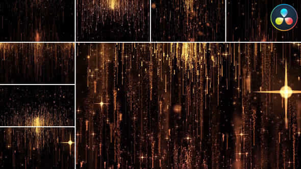 Gold Backgrounds - VideoHive 45801597