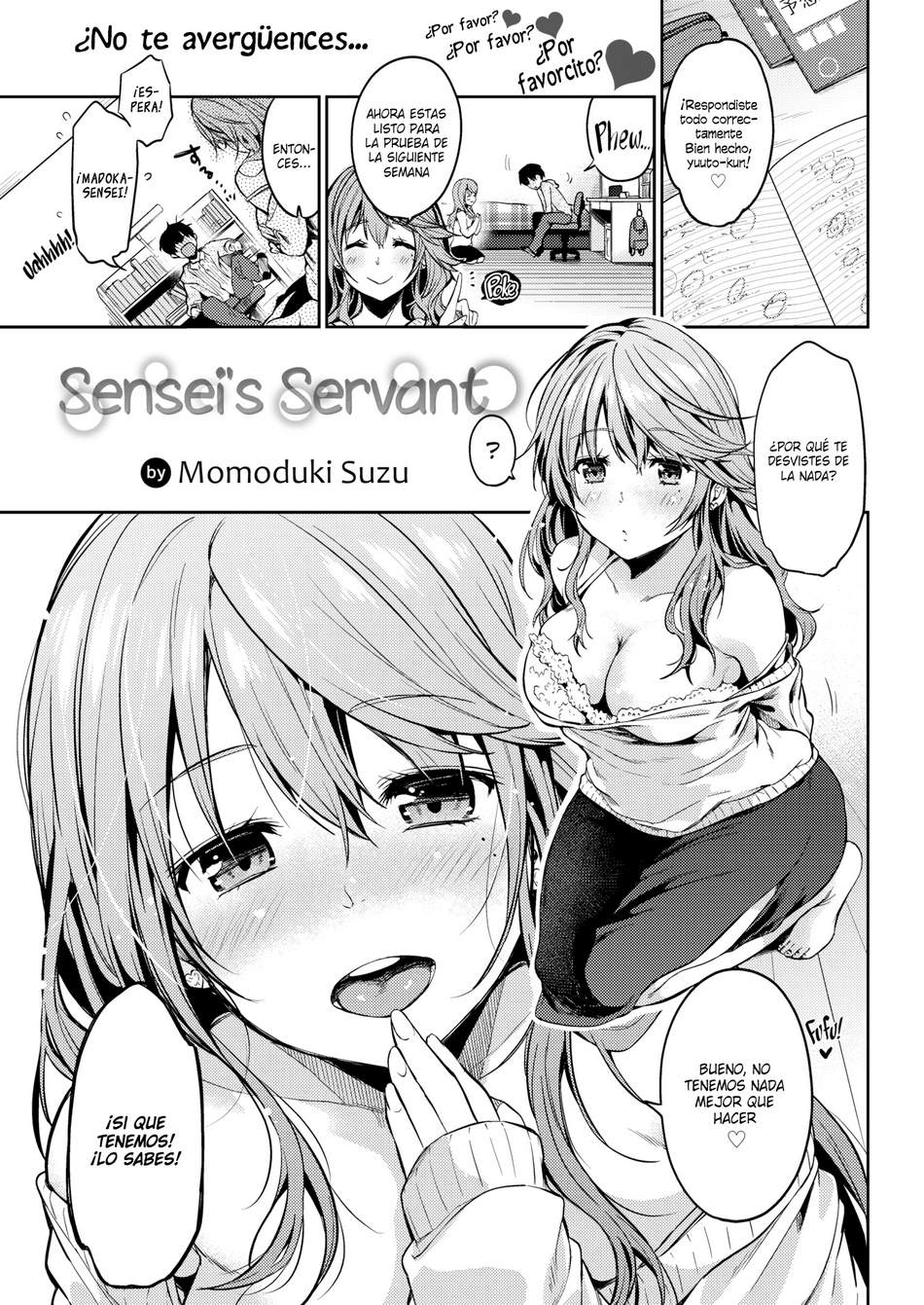 Sensei’s Servant - Page #1