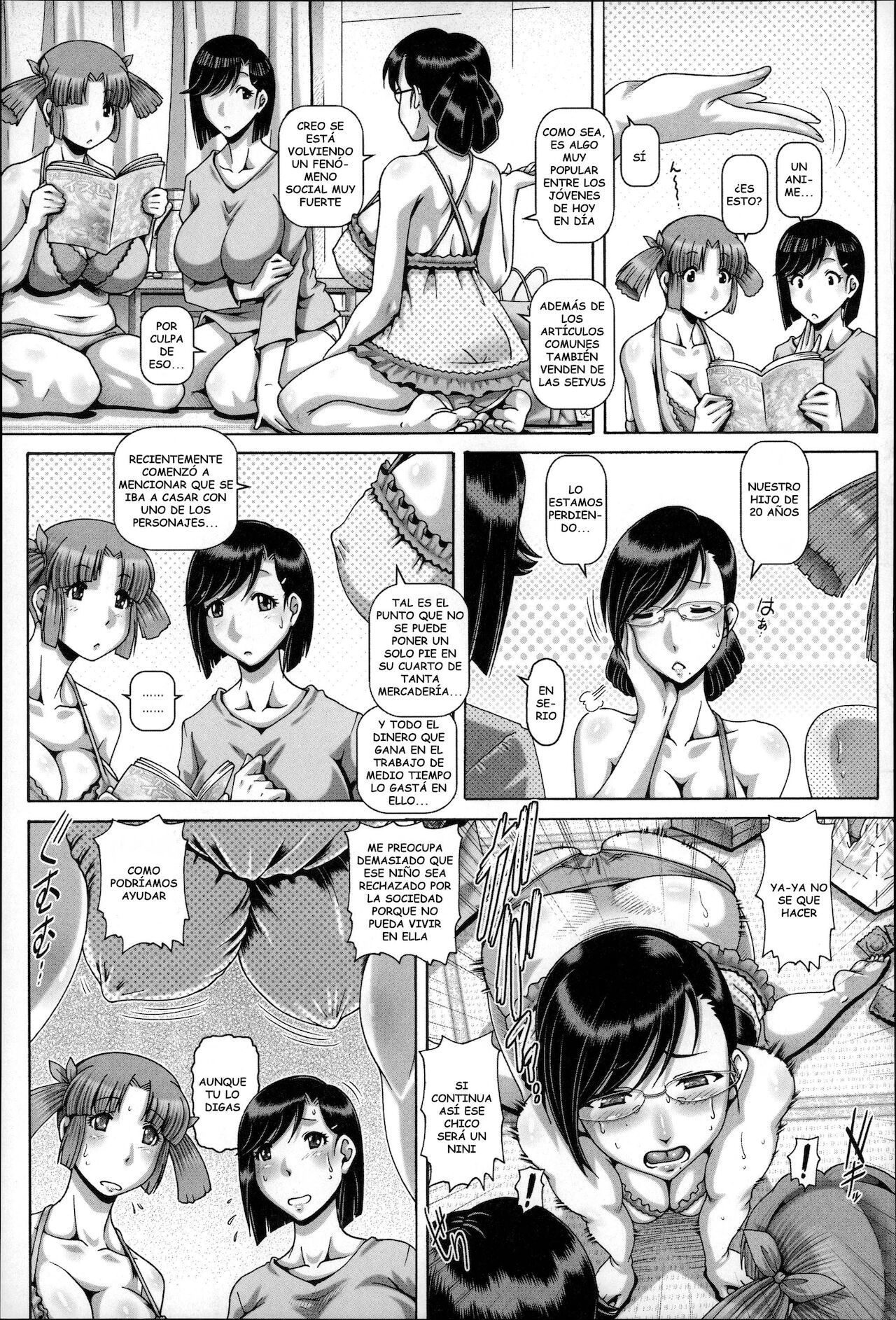 [TYPE.90] Tsuma-tachi no Houshi Katsudou 3 (Bitch na Boketsu) [Spanish] [costarican96]