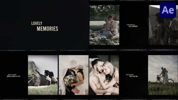 Lovely Memories For After Effects - VideoHive 50968484