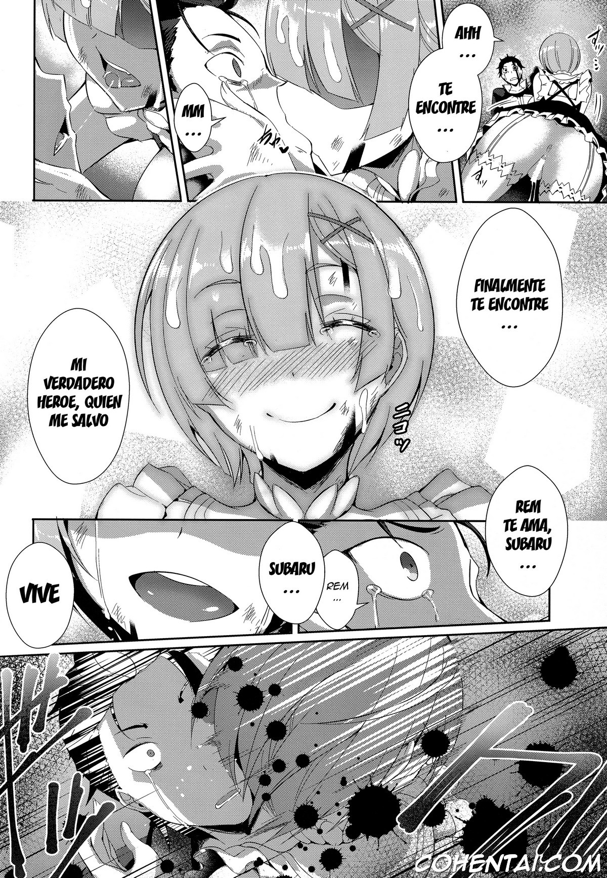 Rem Kara (Re:Zero kara Hajimeru Isekai Seikatsu) xxx comics manga porno doujin hentai español sexo 