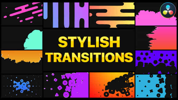 Stylish Transitions - VideoHive 37932483