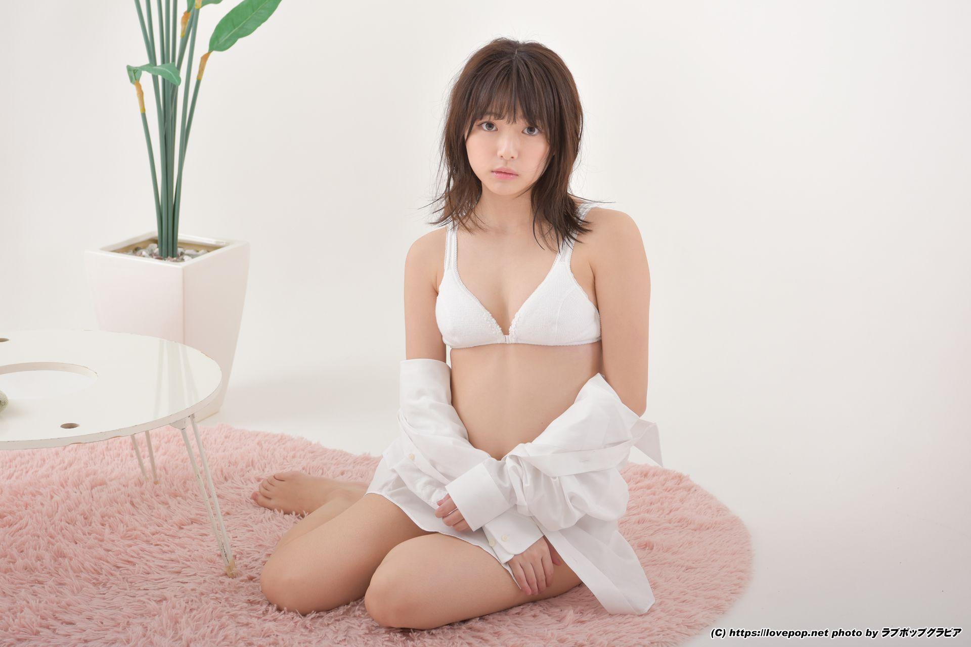 [LOVEPOP] 葉月つばさ – 濡れた髪でワイシャツを羽織り…☆彼シャツ Photo – PPV(56)