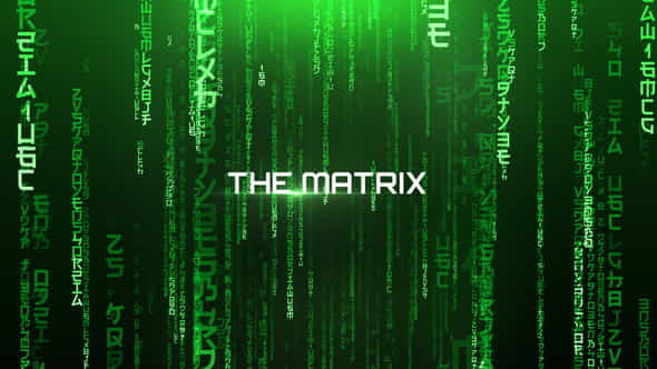 The Matrix - Cinematic Titles - VideoHive 24318157