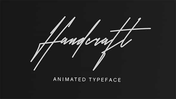 Handcraft Animated Handwriting - VideoHive 21344118