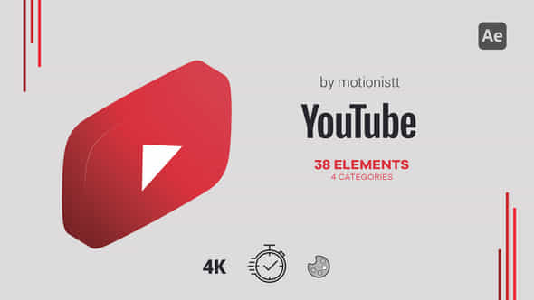 Youtube Elements Pack - VideoHive 47987402