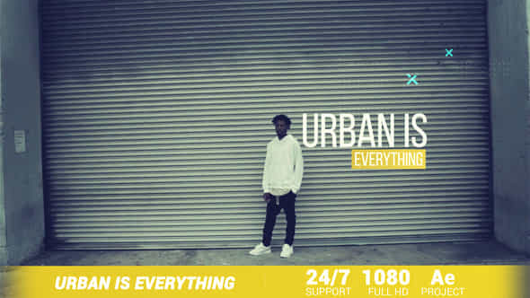 Urban Is Everything - VideoHive 24210331