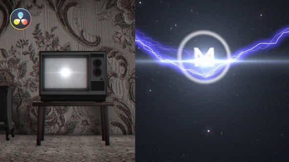 Retro TV Logo - VideoHive 47972194