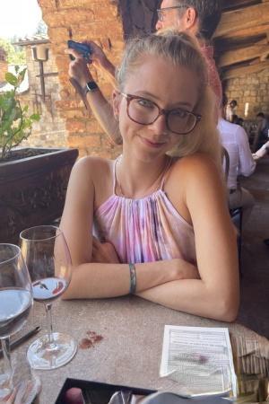 Nerdy teen Riley Star flaunts her tight love holes and poses naked